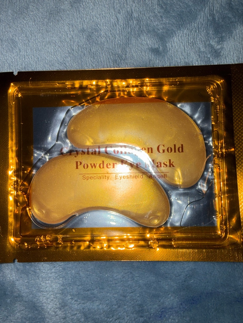 💛Crystal Collagen Gold Powder Eye Mask - Gold//NEW!